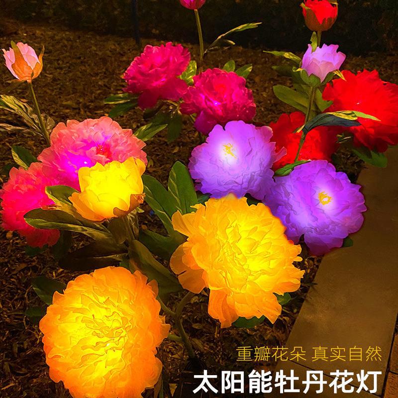 装饰仿真太阳能防水led景观灯