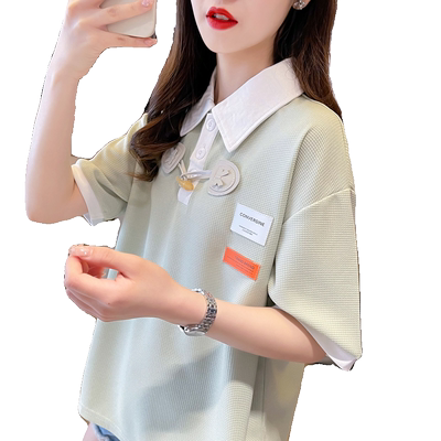 设计感小众慵懒风百搭短袖t恤女