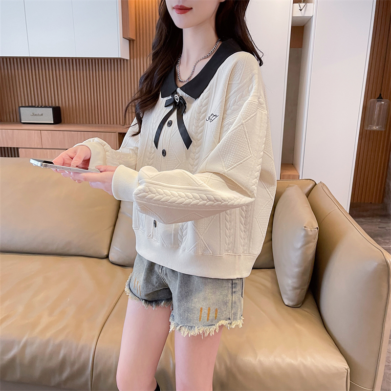 春秋季2025新款慵懒风百搭卫衣女