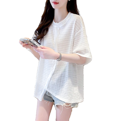 小个子百搭设计感短袖t恤女夏季