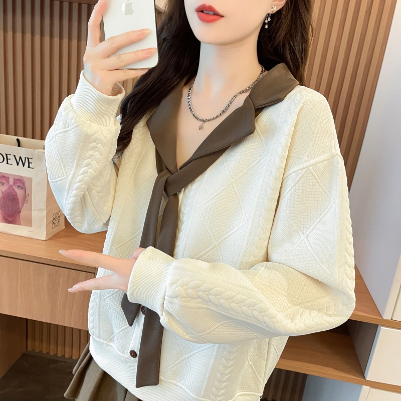 小个子百搭设计感小众卫衣女春秋