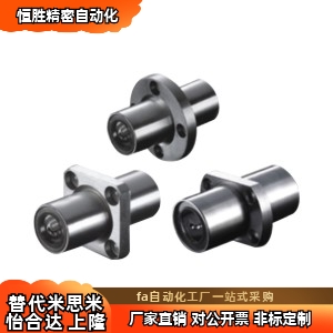 LMP22-d6/d8/d10/d12/d13/d16/d20/d25/d30带法兰直线轴承 中间式