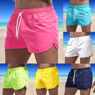 Low Waist Breathable Beachwear Surf Swim Shorts  男士海滩裤