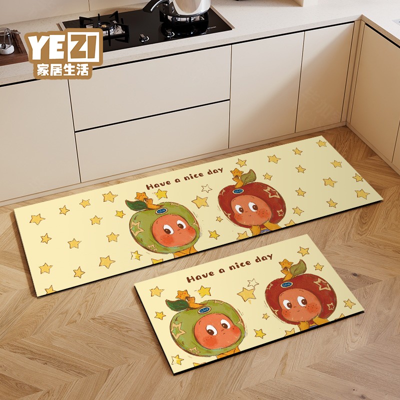 星星人厨房防滑地垫【新品上新】