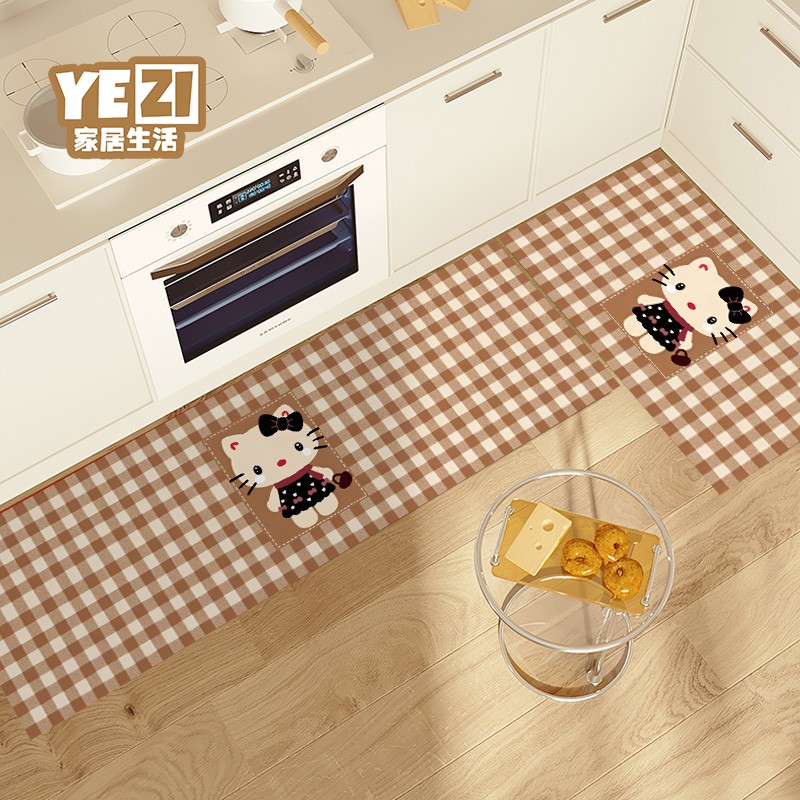复古凯蒂猫厨房地垫【热卖中】～