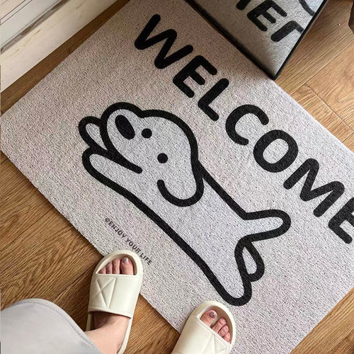 野子生活丝圈蹭泥可裁剪防滑脚垫