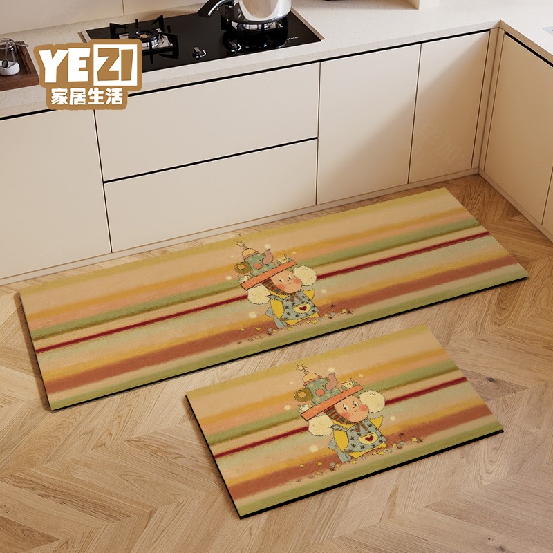 星星人厨房防滑地垫【新品上新】