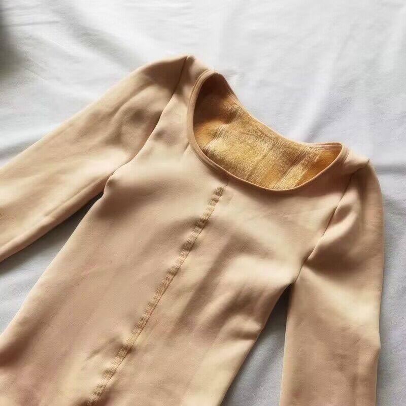 秋冬女士肤色连体衣成人全身衣加绒加厚保暖塑身美体衣紧身衣连袜,女士内衣/男士内衣/家居服,塑身连体衣,淘宝优惠券,粉丝福利购,淘宝优惠卷