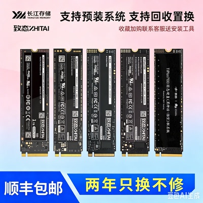 致态二手长江存储NVMe固态硬盘