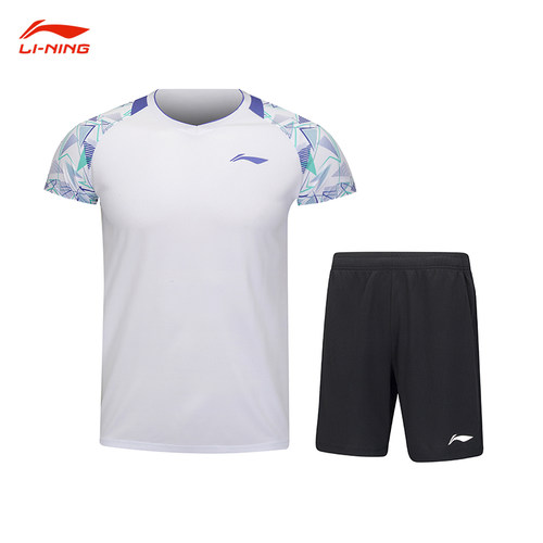李宁羽毛球服童装比赛服