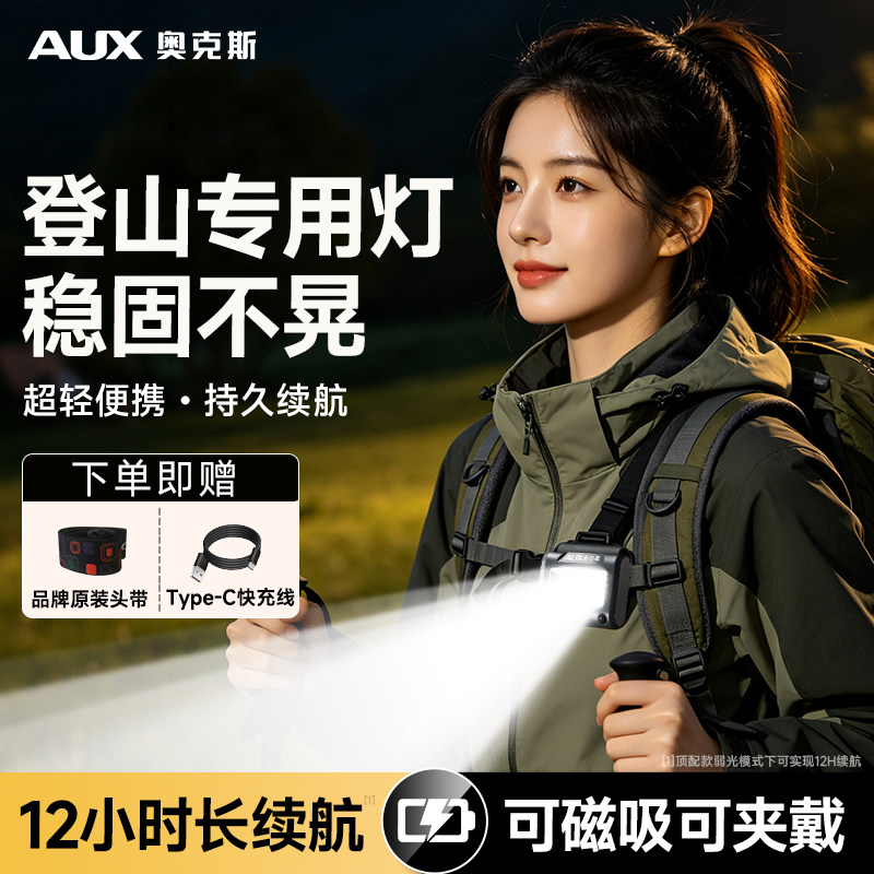 【登山夜爬专用】超亮长续航图片