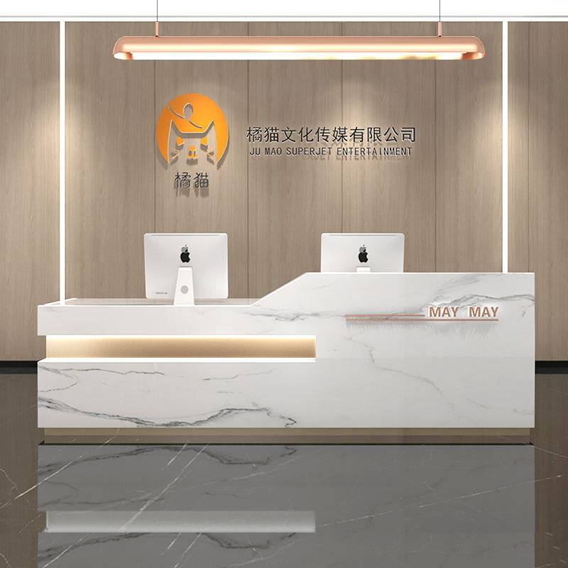 简约现代收银台吧台工作