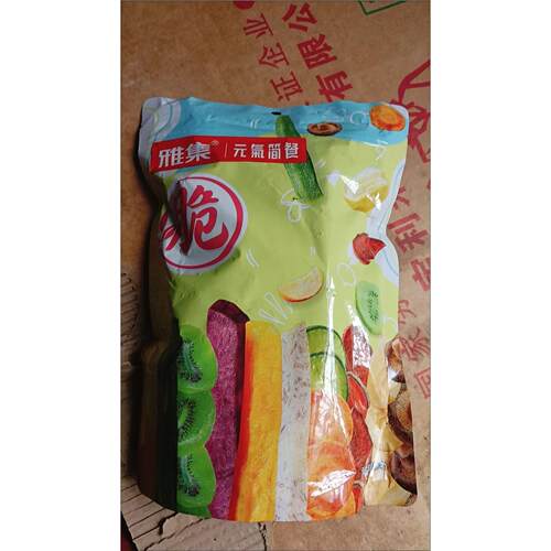 雅集混合水果什锦果蔬综合脆片蔬菜办公秋葵休闲儿童蔬果脱水零食