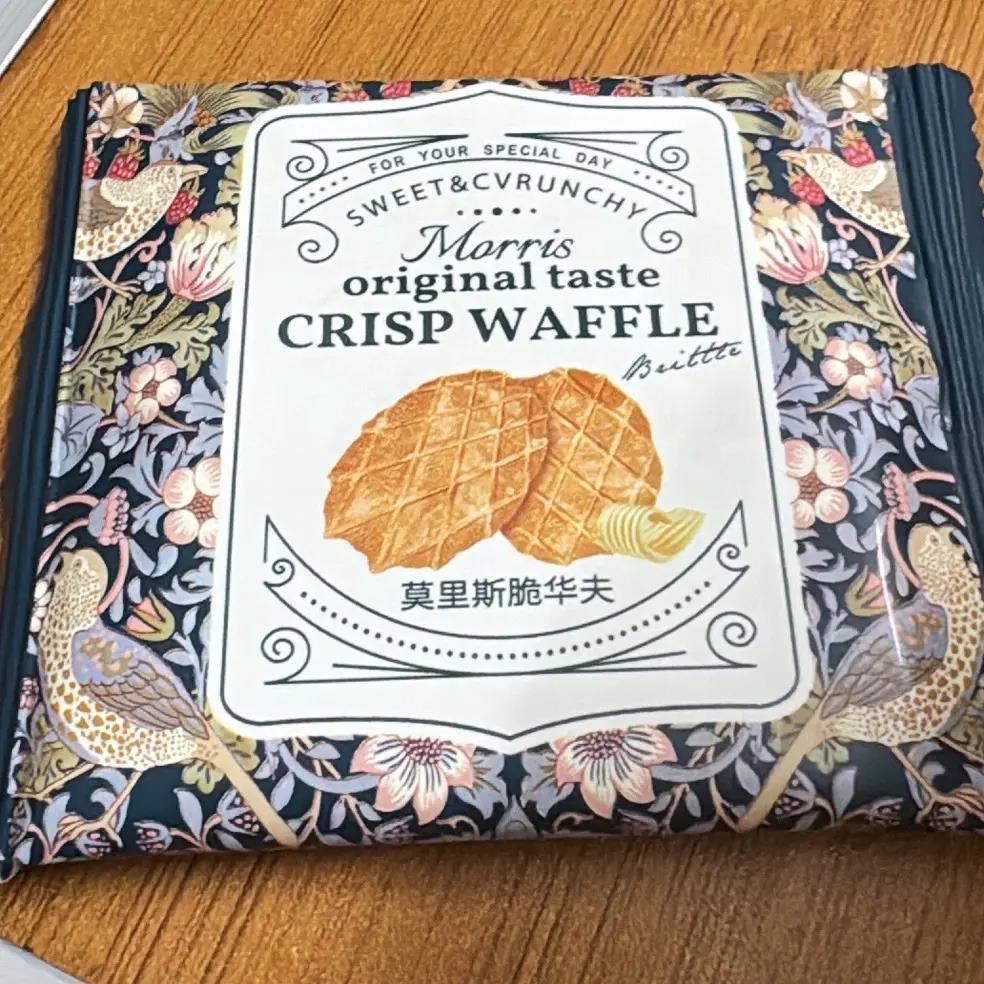 唯口爱莫里斯黄油华夫薄脆饼干鸡蛋煎饼格子松饼婚礼喜糖零食年货