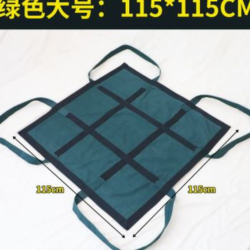新加厚帆布f吨袋大吨包袋称重吊装袋大容量吊物袋吊机方形集品