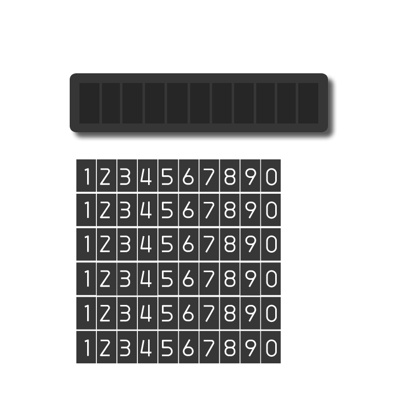 挪车电话牌临时停车号码卡车上免粘夜光高级感立体车内手机显示牌