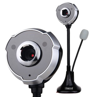 蓝色妖姬T60 高清摄像头带麦克风线上远程教学视频头驾校监考拍照