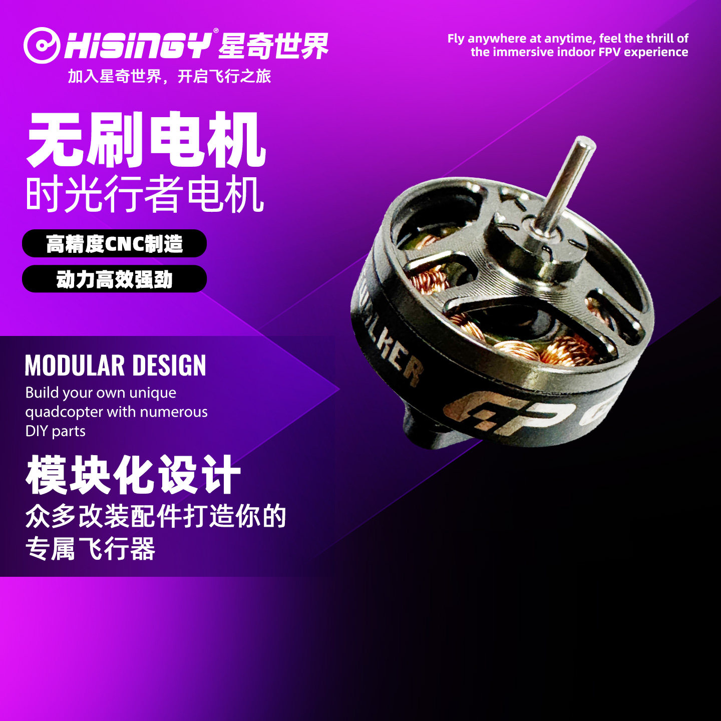 HISINGY星奇世界无刷电机