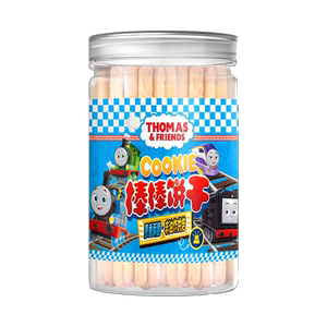 托马斯小火车棒棒饼干儿童磨牙棒手指棒儿童零食非油炸入口即溶