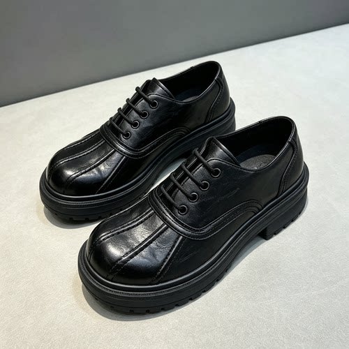 男士英伦真皮增高马丁短靴8cm