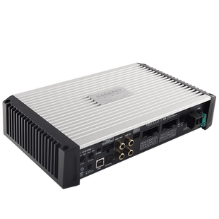 ANMUSIK爱韵之声H9 最大功率输出9X80W 汽车专用9.1声道DSP功放