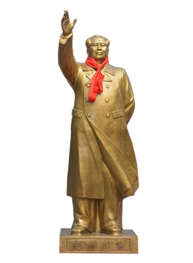 韶之红黄铜祝福现代大厅