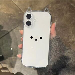 呆萌表情适用苹果17pro手机壳
