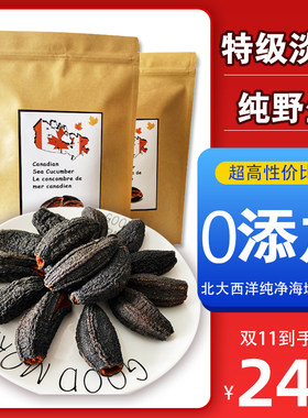 10年进口加拿大海参北极冰岛