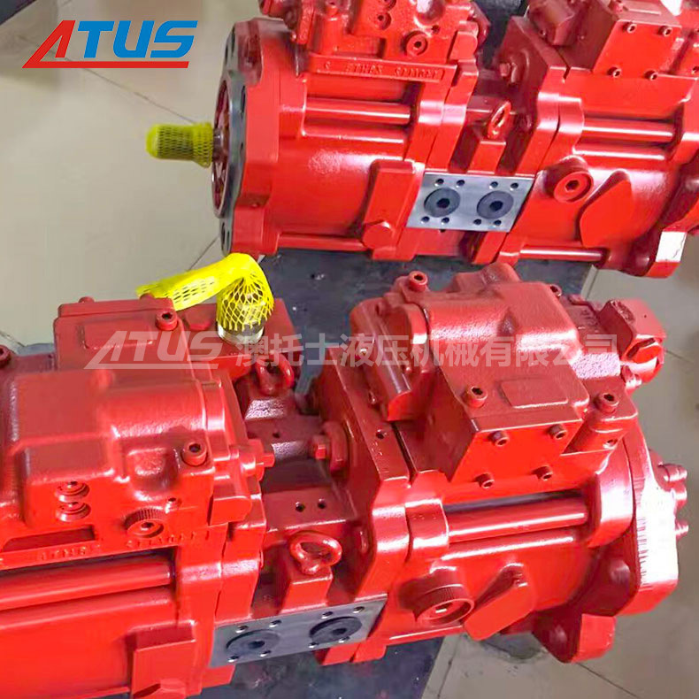 川崎液压泵k5v200型号斜盘式轴向柱塞泵kawasaki挖掘机油泵