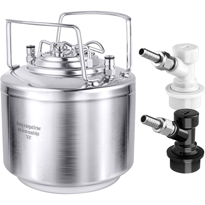 304不锈钢可乐桶 二发桶自酿酒桶 百事桶keg桶啤酒罐带快插球锁