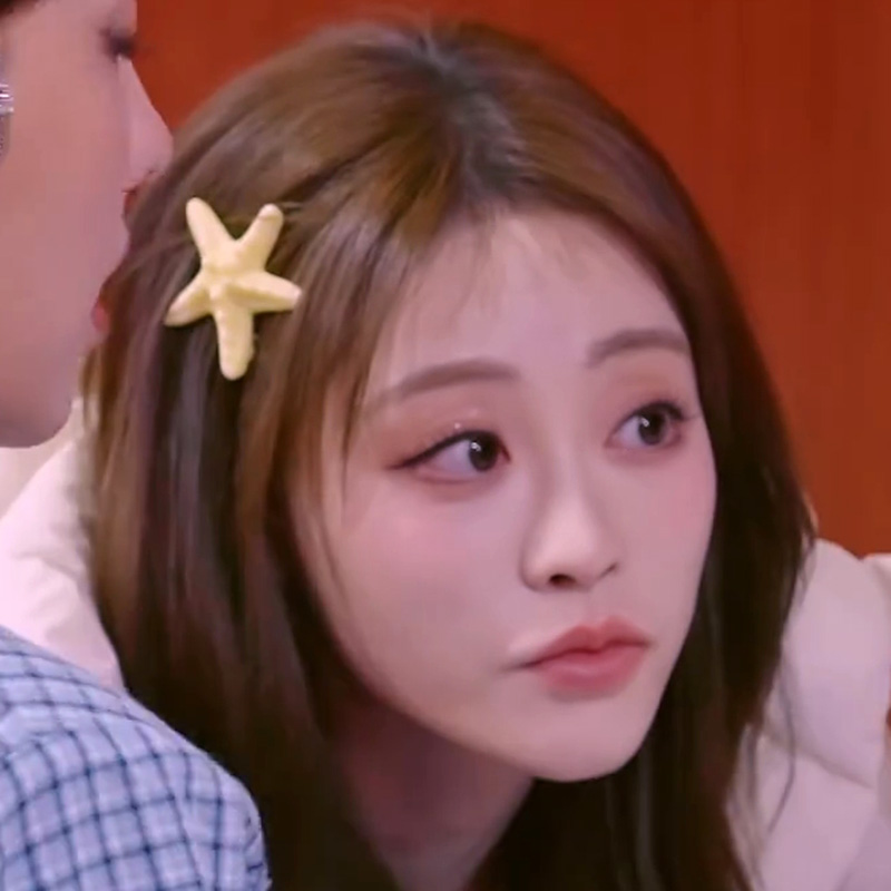 乘风2025祝绪丹同款黄色五角星发夹夏季多巴胺氛围感甜美发卡发饰