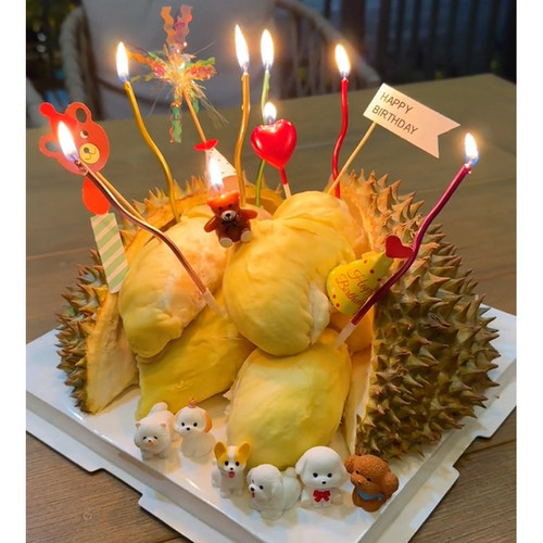 榴莲蛋糕diy材料包6只小狗