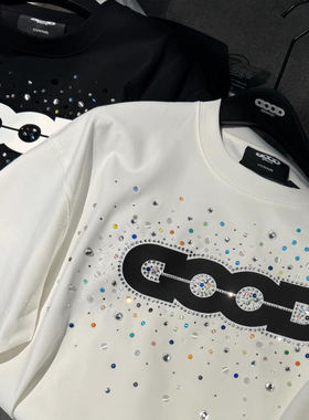 【轻奢宝石】GOODBRAND 假日缤纷糖果宝石时尚短袖T恤 男女同款