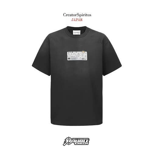 CreatorSpiritus登机牌短袖