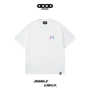 【官方正品】GOODBRAND 24SS Zorro 烫钻发泡手枪情侣圆领短袖T恤