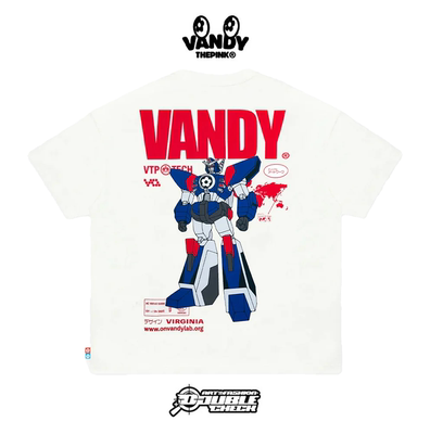 【VANDYTHEPINK】Robot Tee高达机器人时尚潮流印花圆领短袖T恤