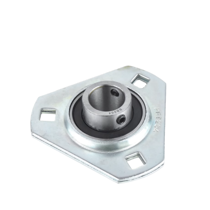 PFT201 202 203 204 205 206 207 208球面三角形钢板冲承座带轴承