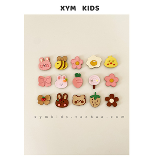 儿童卡通宝宝魔术贴碎发整理神器魔法贴头饰发粘婴儿发贴不伤发