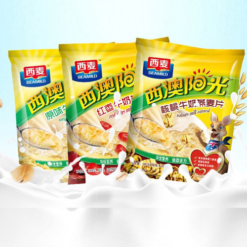 西麦牛奶燕麦片独立小袋装