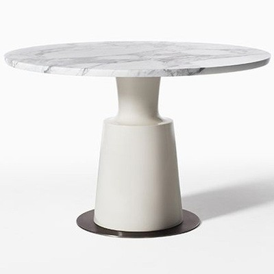 设计师大理石小圆桌家用餐桌北欧西餐厅售楼处轻奢接待洽谈桌椅,住宅家具,大理石餐桌,淘宝优惠券,粉丝福利购,淘宝优惠卷