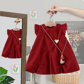 3岁4女宝宝夏装 裙子公主裙女童连衣裙洋气小女孩夏季 衣服潮