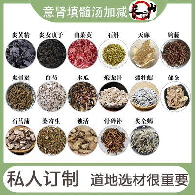 意肾填髓汤加减方原材料出自北京名师赵智强名方长白山道地震颤