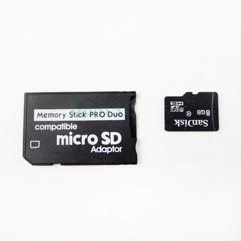 手机内存microSD/TF转MS Pro Duo短棒适配器PSP索尼相机转接卡套
