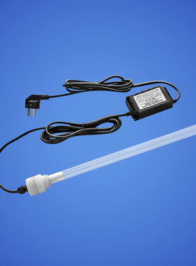 水箱杀菌灯 鱼池消毒灯 浸没式紫外线杀菌器40W 污水处理消毒灯