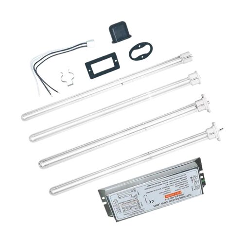 uv光氧灯管150w工业废气处理专用高臭氧U型810紫外线杀菌灯镇流器