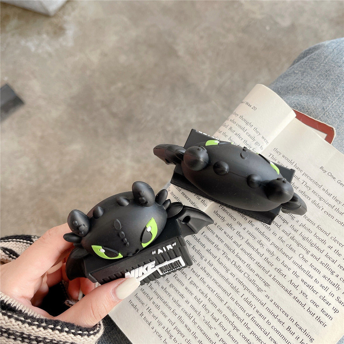 夜煞鞋盒AirPods1/2代苹