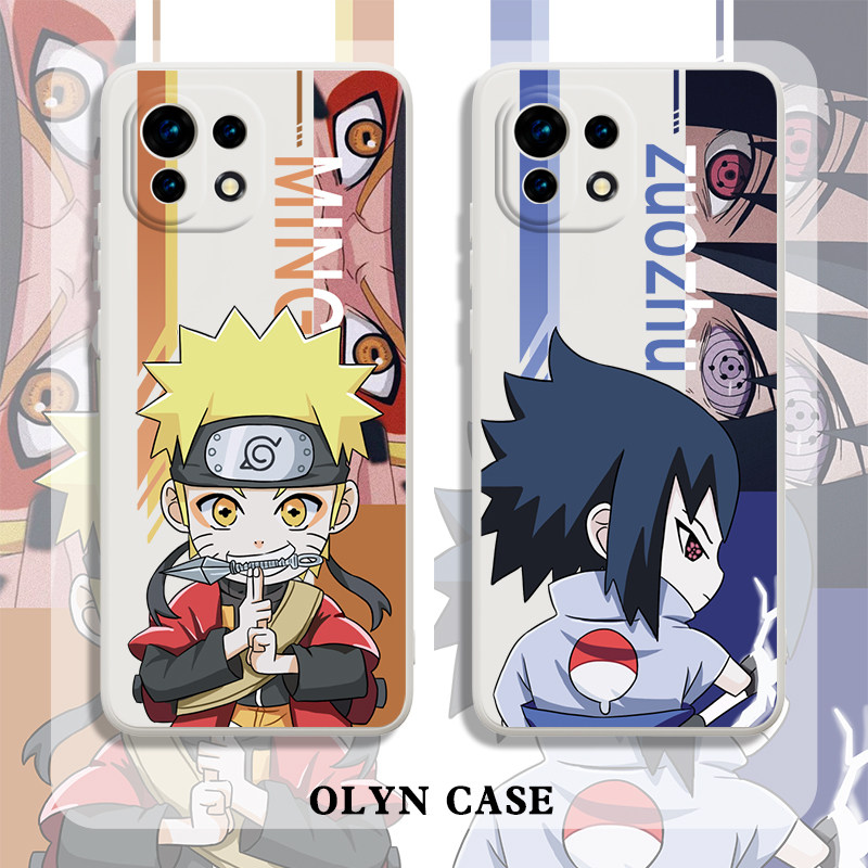 火影忍者mix4小米12红米k50k40手机壳11ultra适用10新款9a女note9pro