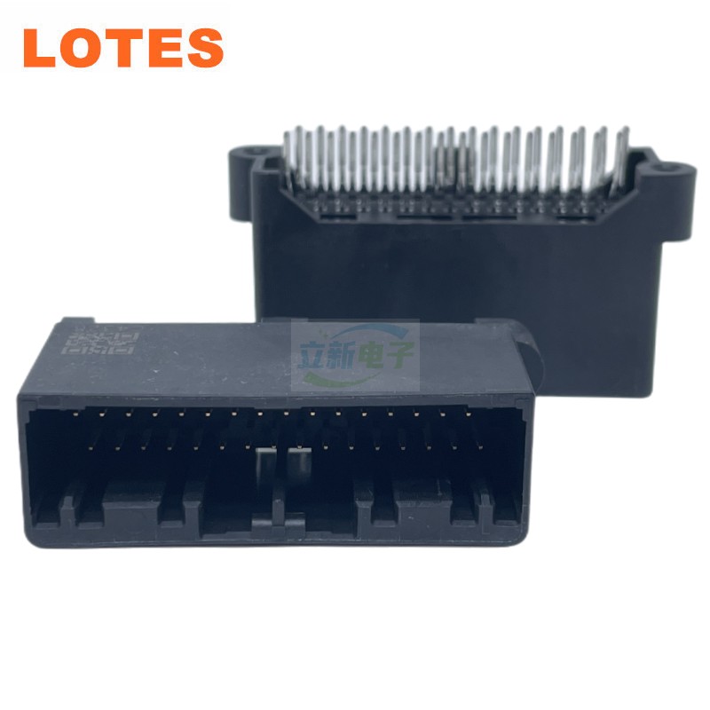 LOTES得意AAUS01AP4-032K02汽车BMS板端塑料成品Strong直立式32P