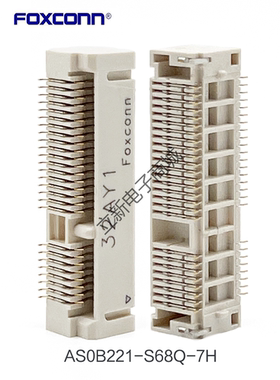 富士康AS0B221-S68Q-7H 全新 MINIPCIE 6.8H 无线网卡插座52PIN