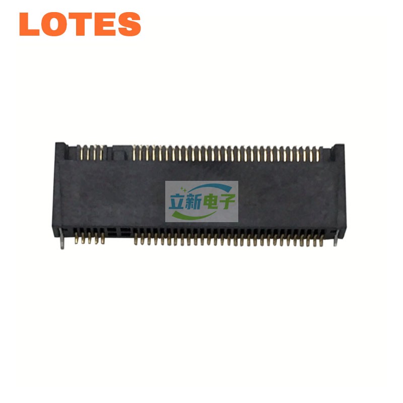 LOTES/得意 APCI0020-P002A01 NGFF插槽M.2沉板式67P H=3.2 M-KEY